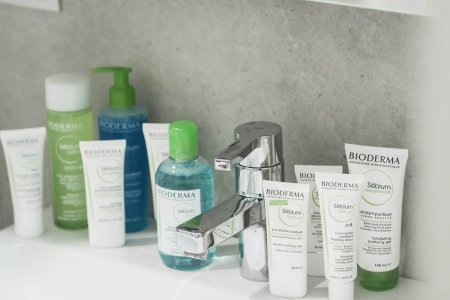 bioderma produkty proti akné - v kúpeľni