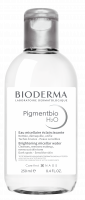 BIODERMA produktová fotka, Pigmentbio H2O 250 ml, micelárna voda na hyperpigmentovanú pokožku